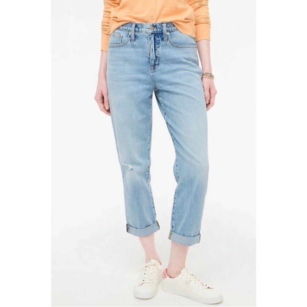 J. Crew Relaxed Boyfriend Jeans Size 28 Casual Streetwear NWT